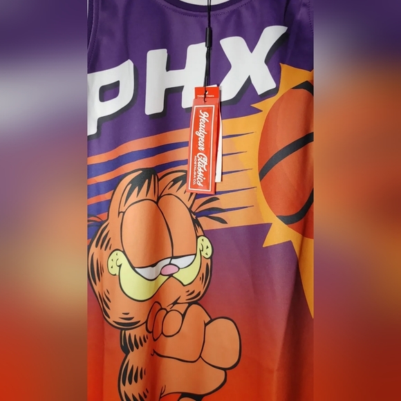 Garfield Phoenix Suns Headgear Classics Embroid Nostalgia Basketball Jersey XL - Picture 4 of 4